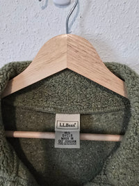 Vintage LL Bean Fleece Button Up (XL)