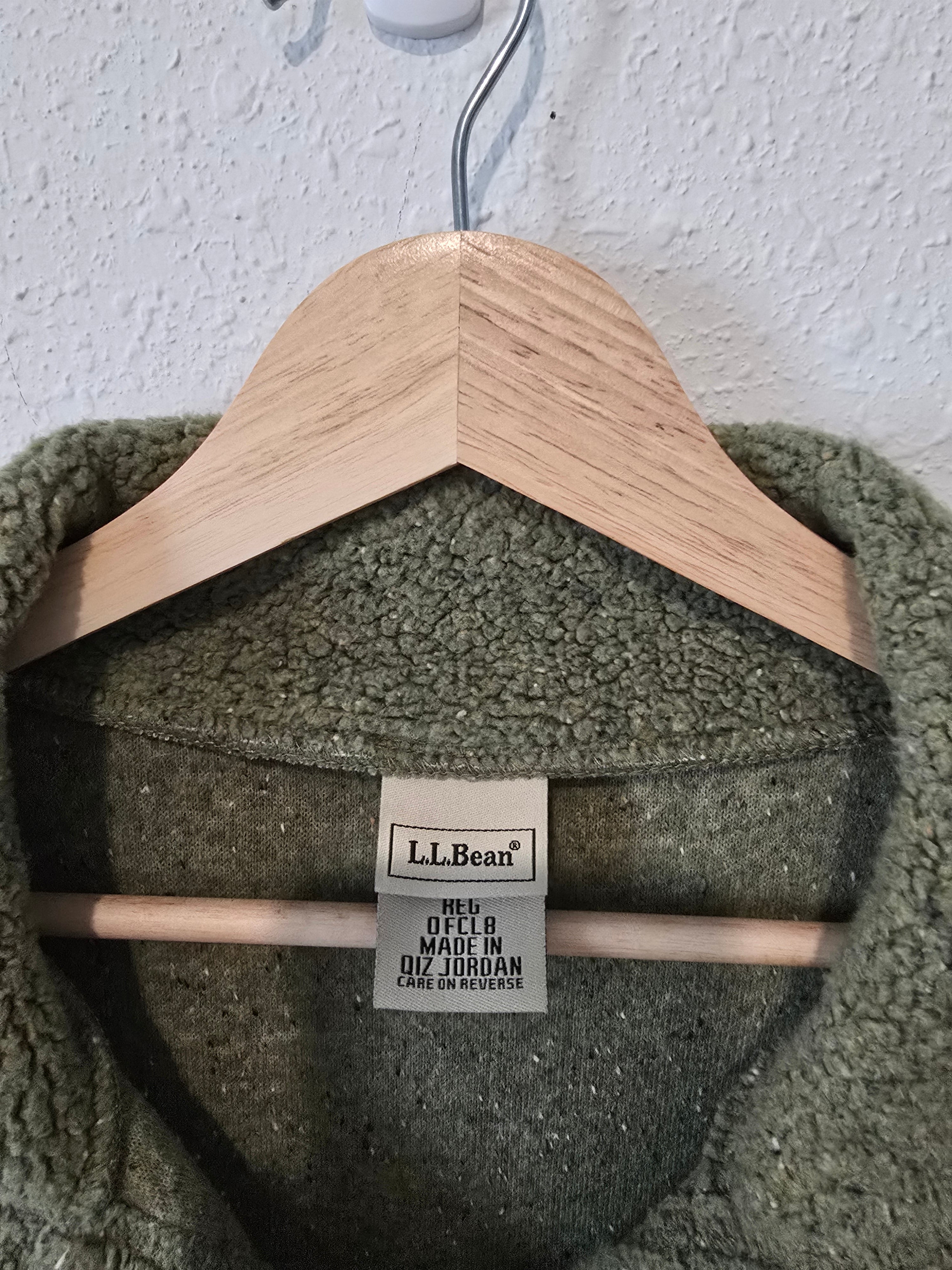 Vintage LL Bean Fleece Button Up (XL)