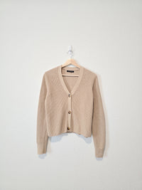 Neutral Cotton Sweater (M)