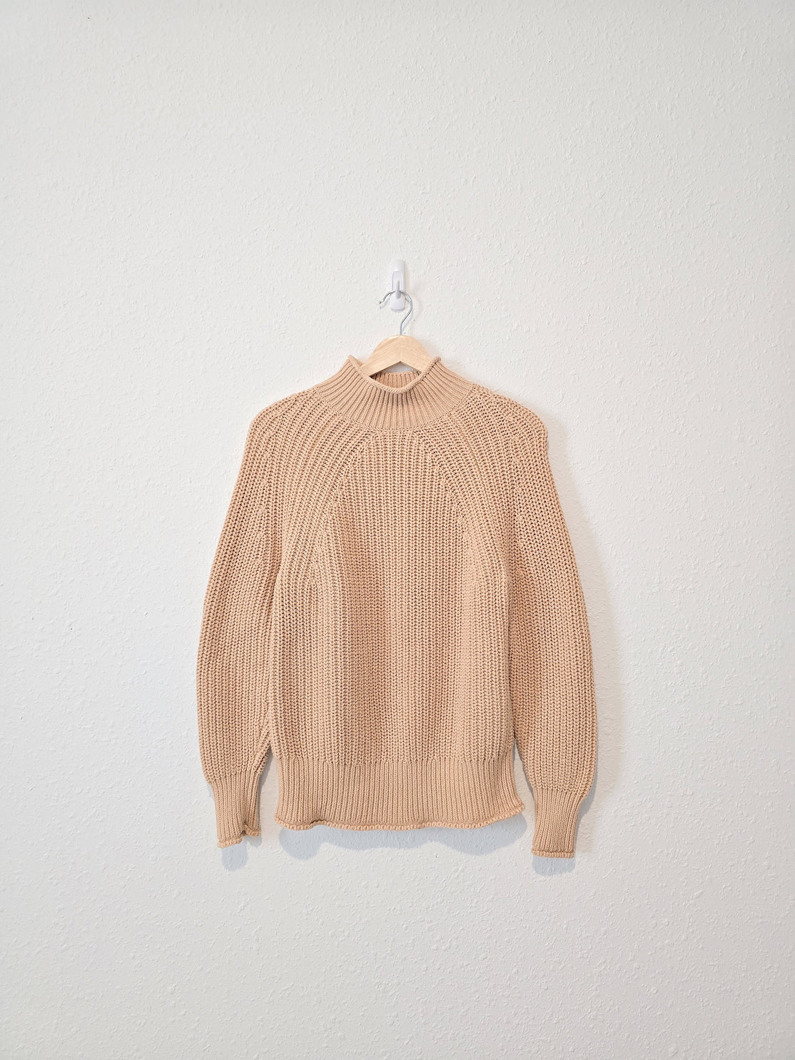 J.Crew Cotton Turtleneck Sweater (XS)