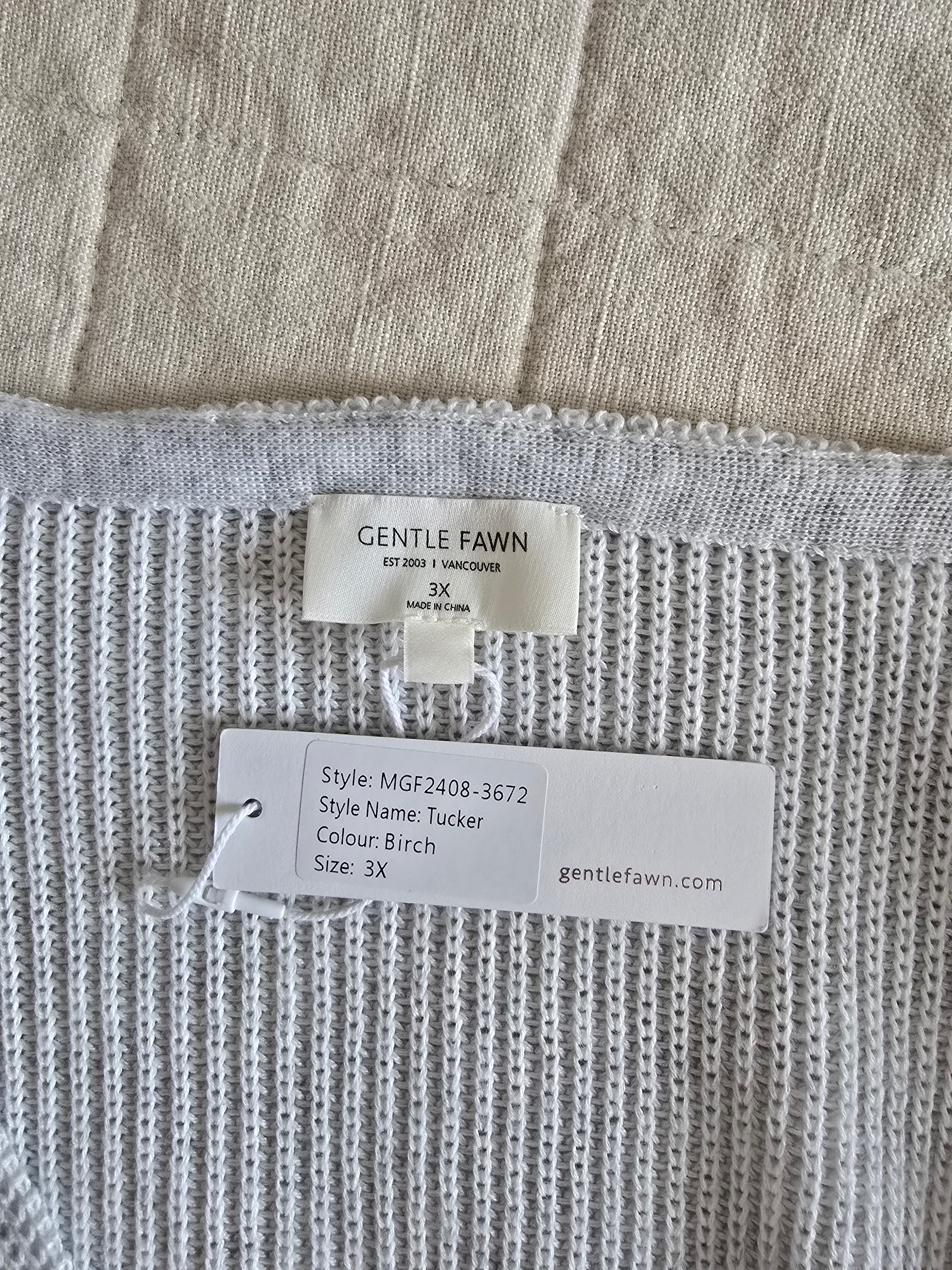 NEW Gentle Fawn Cozy Sweater (3X)