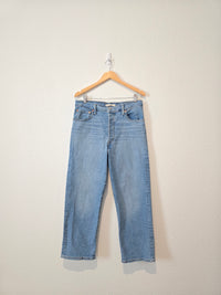 Levi's Ribcage Straight Jeans (32)