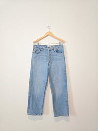 Levi's Ribcage Straight Jeans (32)