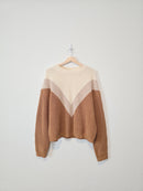 Acoa Colorblock Sweater (L)