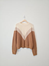 Acoa Colorblock Sweater (L)