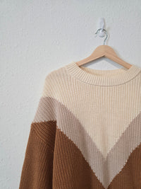 Acoa Colorblock Sweater (L)