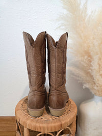 Brown Western Cowboy Boots (9.5)