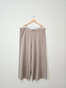 Wide Leg Knit Pants (3X)