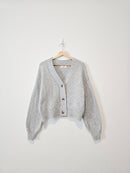 Zenana Gray Cardigan Sweater (L)