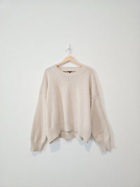 Quince Oat Cotton Sweater (XL)