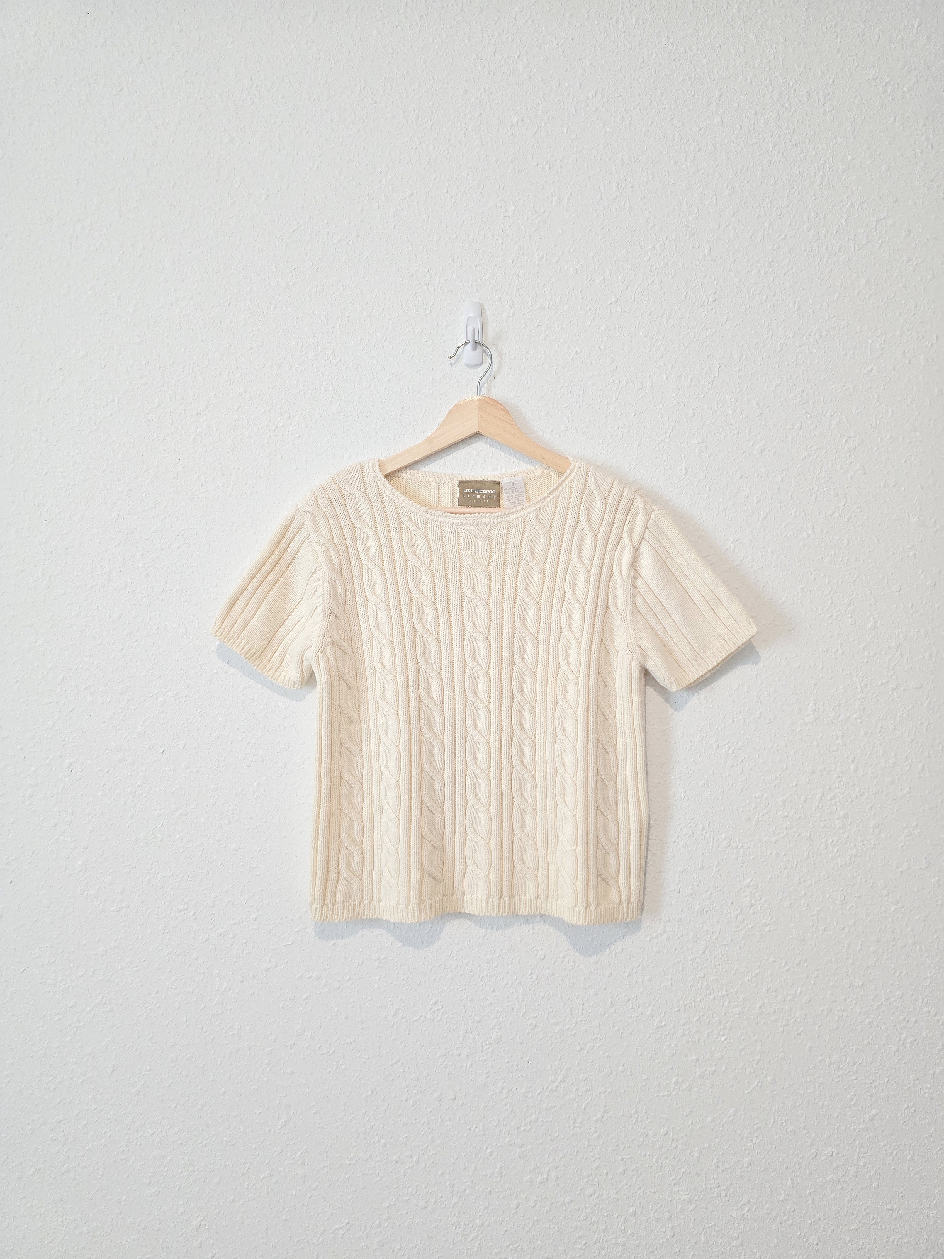 Vintage Cable Knit Tee (SP)