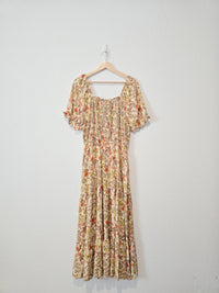 Hayden Floral Midi Dress (L)