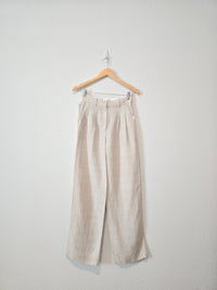 NEW Wilfred Linen Blend Wide Leg Pants (0)