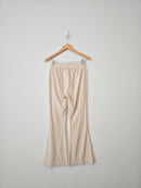 Aerie Cream Cord Flare Pants (XS)