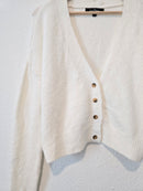 Cozy V Neck Cardigan Sweater (M)