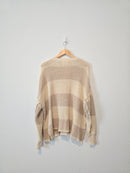 By Together Striped Chunky Sweater (M)