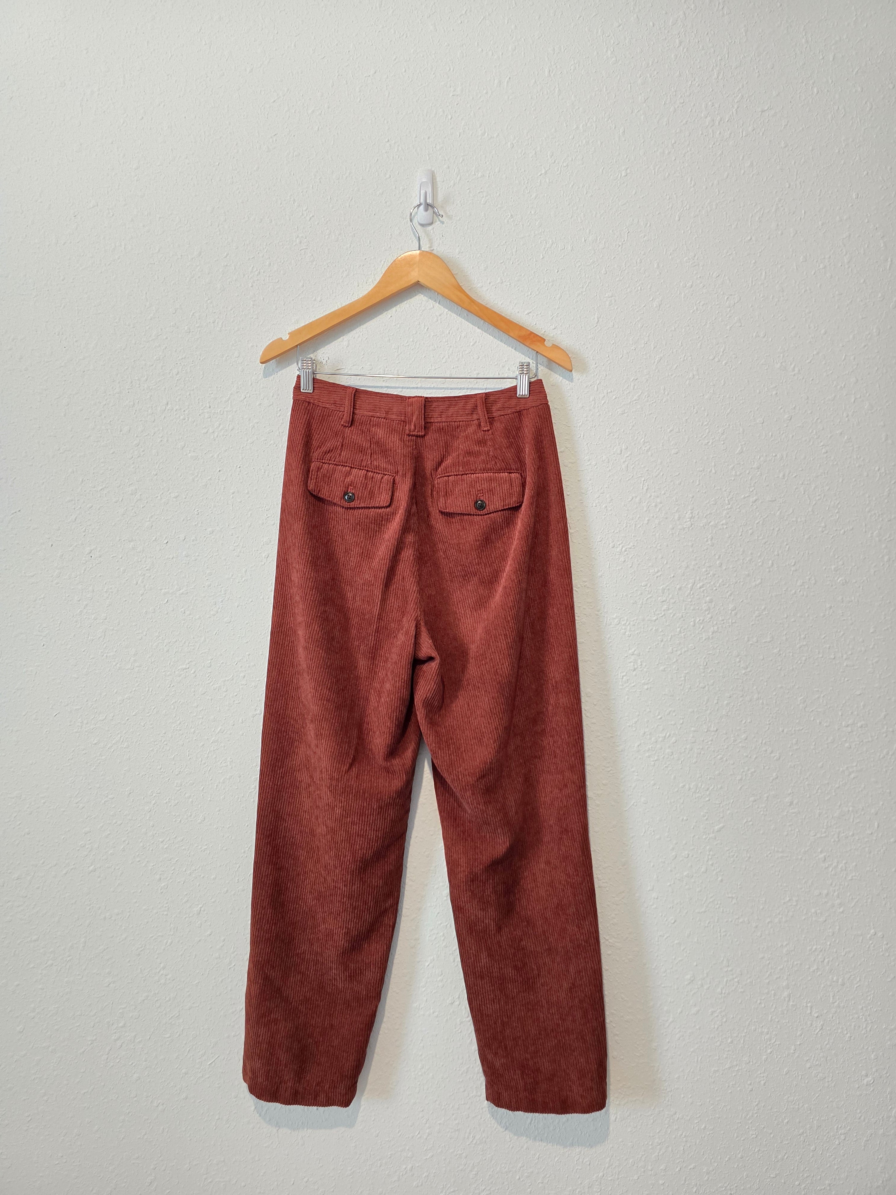 Madewell Corduroy Tapered Pants (2)