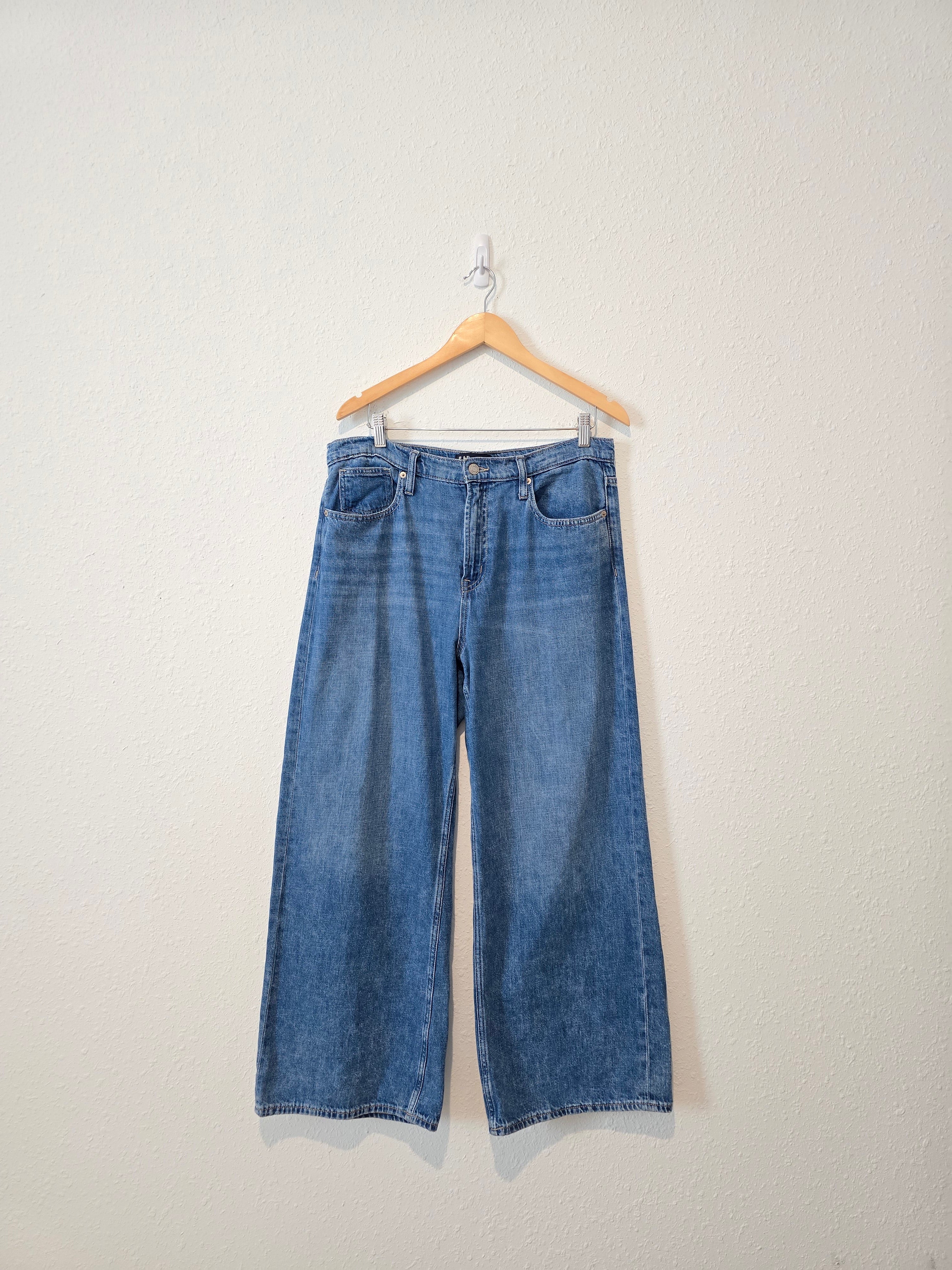 Gap High Rise Wide Leg Jeans (14/32)