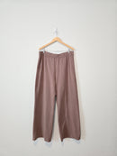 Abercrombie Brown Wide Leg Sweatpants (XL)