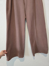 Abercrombie Brown Wide Leg Sweatpants (XL)