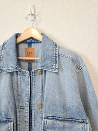 Gap Light Wash Denim Jacket (M)