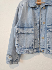 Gap Light Wash Denim Jacket (M)