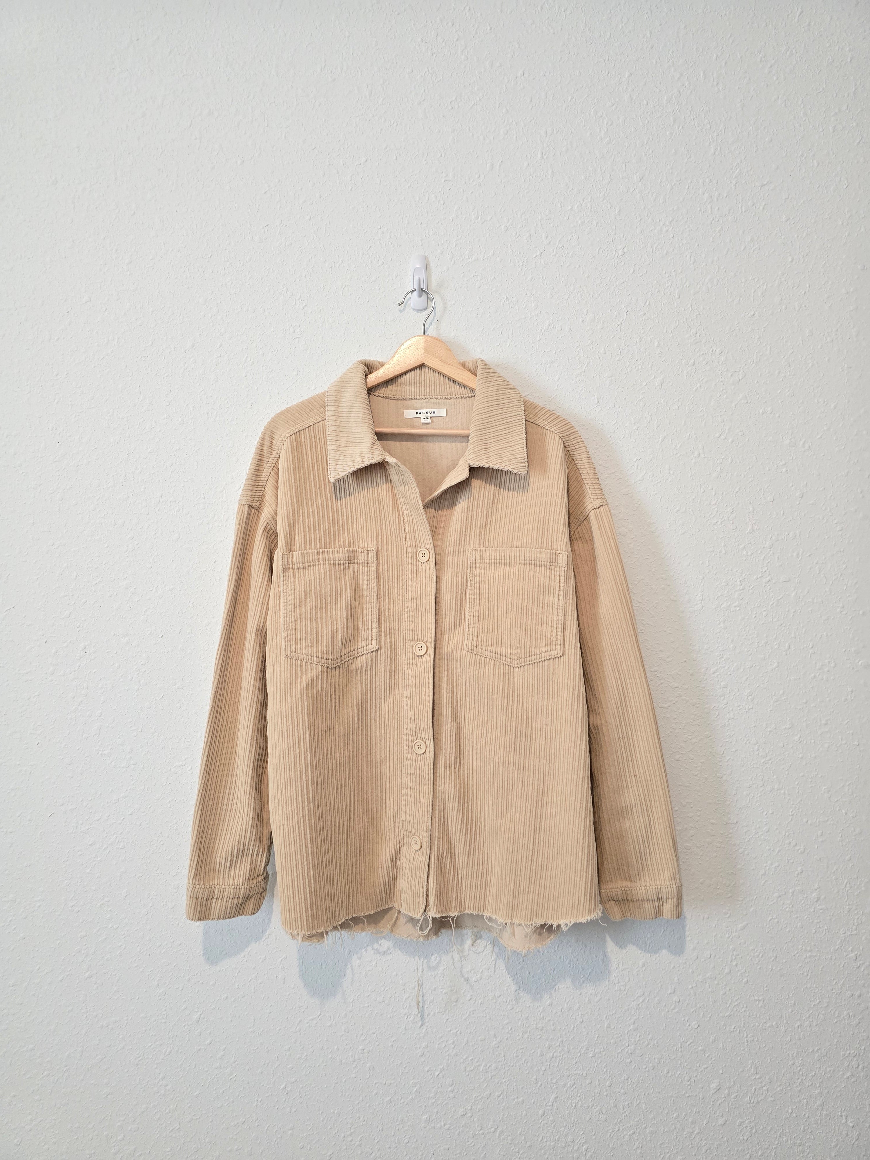 Cotton Corduroy Shacket (M/L)