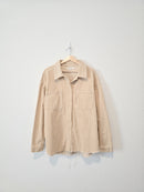 Cotton Corduroy Shacket (M/L)