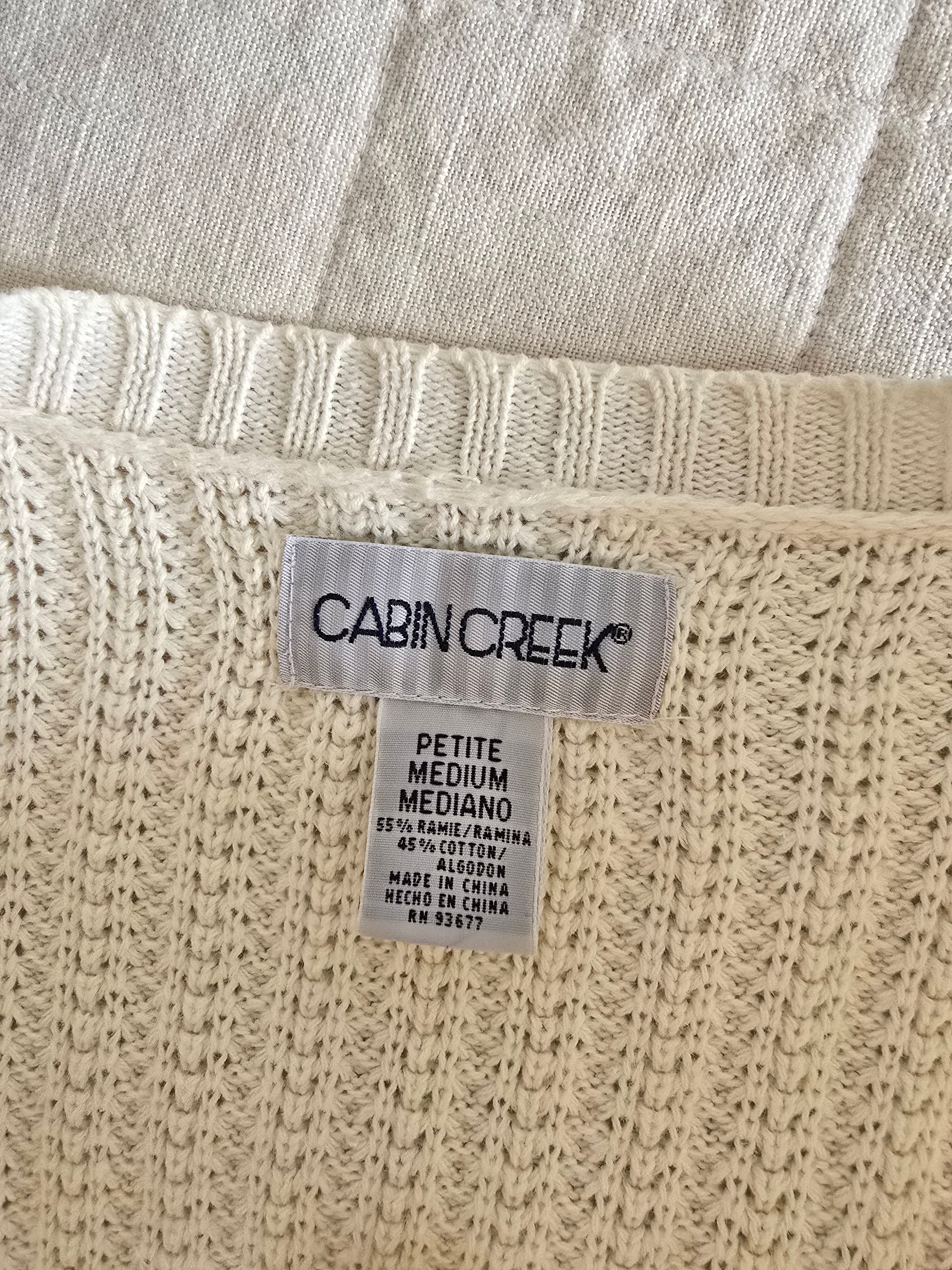 Vintage Cable Knit Sweater (MP)