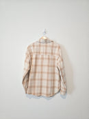 Pink Lily Oversized Plaid Shacket (M)