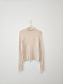 Madewell Ribbed Mockneck Sweater (S)