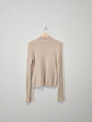 Madewell Ribbed Mockneck Sweater (S)