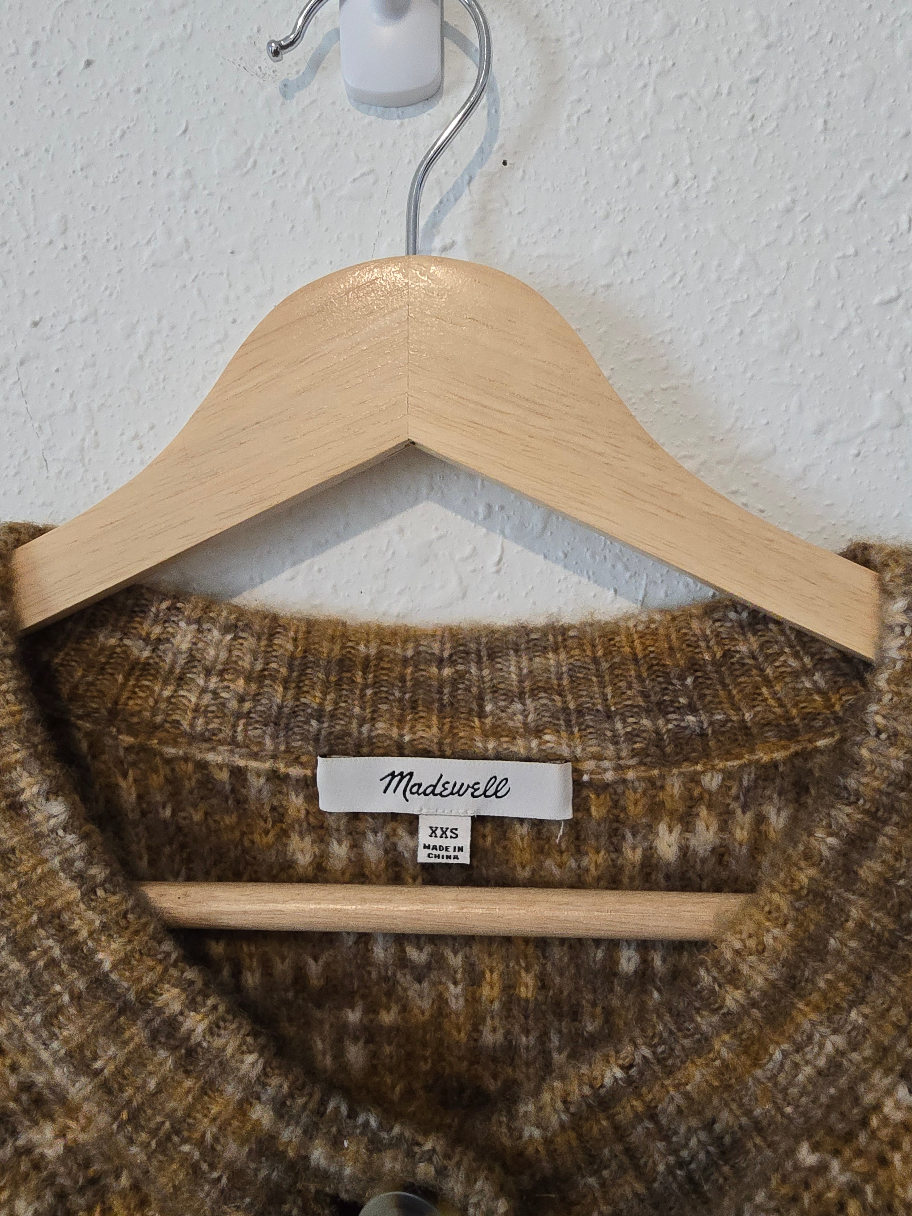 Madewell Oversized Marled Sweater (XXS-S)