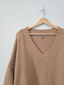 Aerie Cozy Camel Sweater (L)