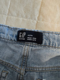 Gap Light Wash Wide Leg Jeans (4/27)