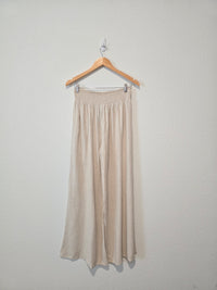 NEW Miou Muse Oat Wide Leg Pants (L)