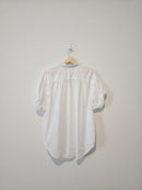 Xirena White Cotton Button Up (M)