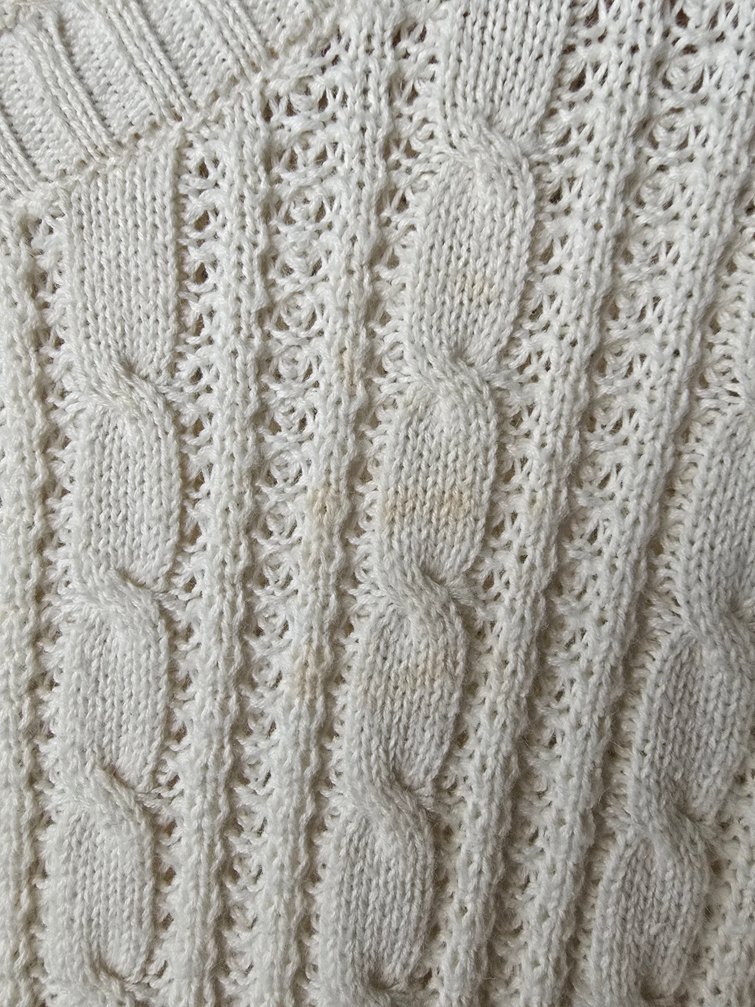 Vintage Cable Knit Sweater (MP)