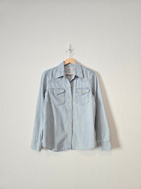 Faherty Denim Button Up (S)