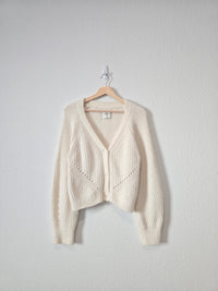Abercrombie Cozy Button Up Sweater (M)