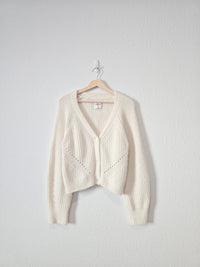 Abercrombie Cozy Button Up Sweater (M)