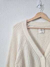 Abercrombie Cozy Button Up Sweater (M)
