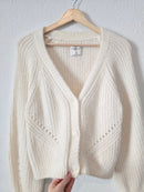 Abercrombie Cozy Button Up Sweater (M)