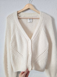 Abercrombie Cozy Button Up Sweater (M)