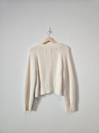 Abercrombie Cozy Button Up Sweater (M)