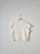 Cable Knit Sweater Vest (XS)