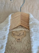 Cable Knit Sweater Vest (XS)