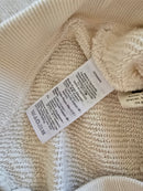 Madewell Cream Fleece Joggers (S)