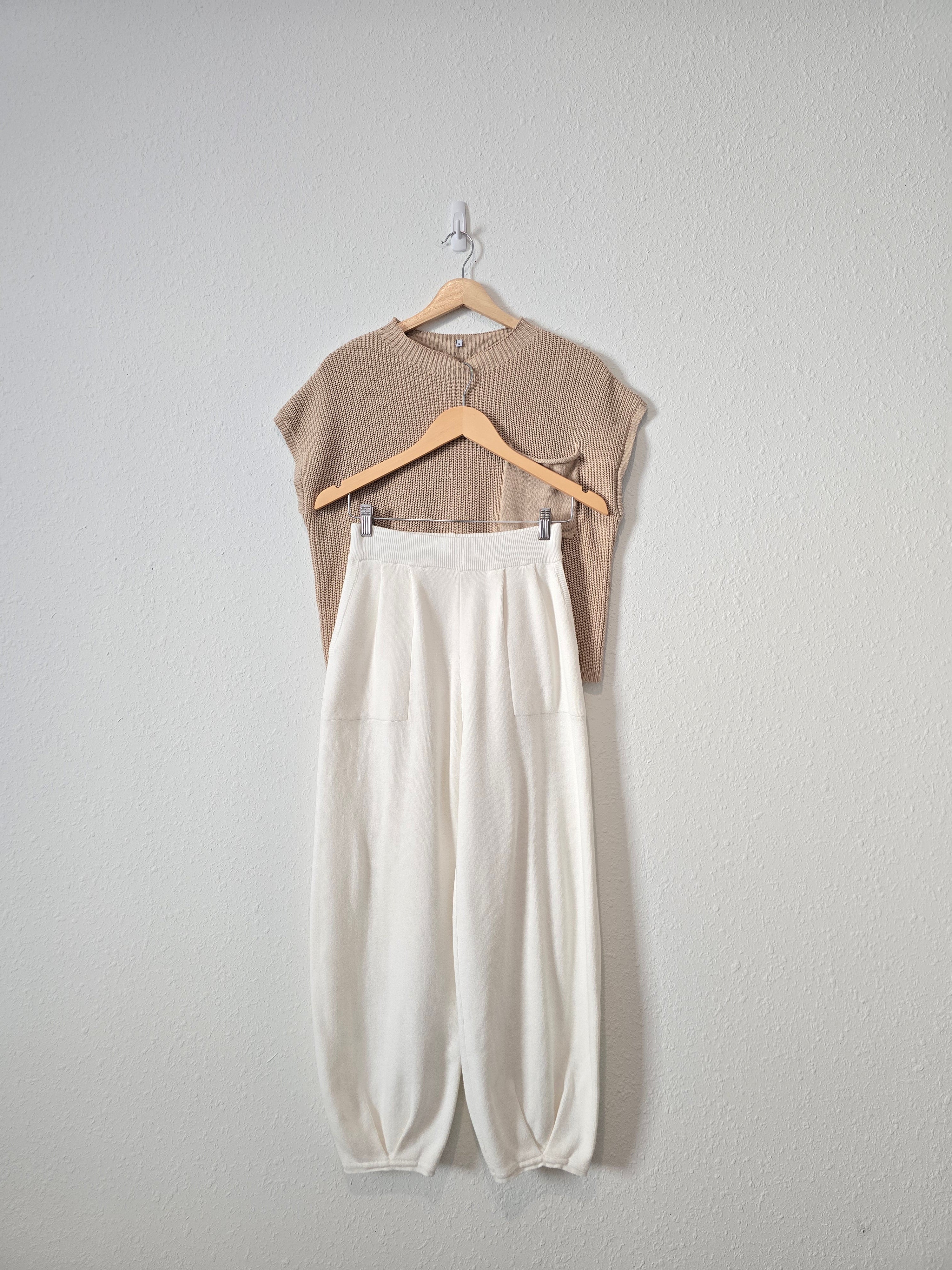 Neutral Knit Matching Set (S)