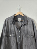 Aerie Cotton Button Up Shirt (XL)